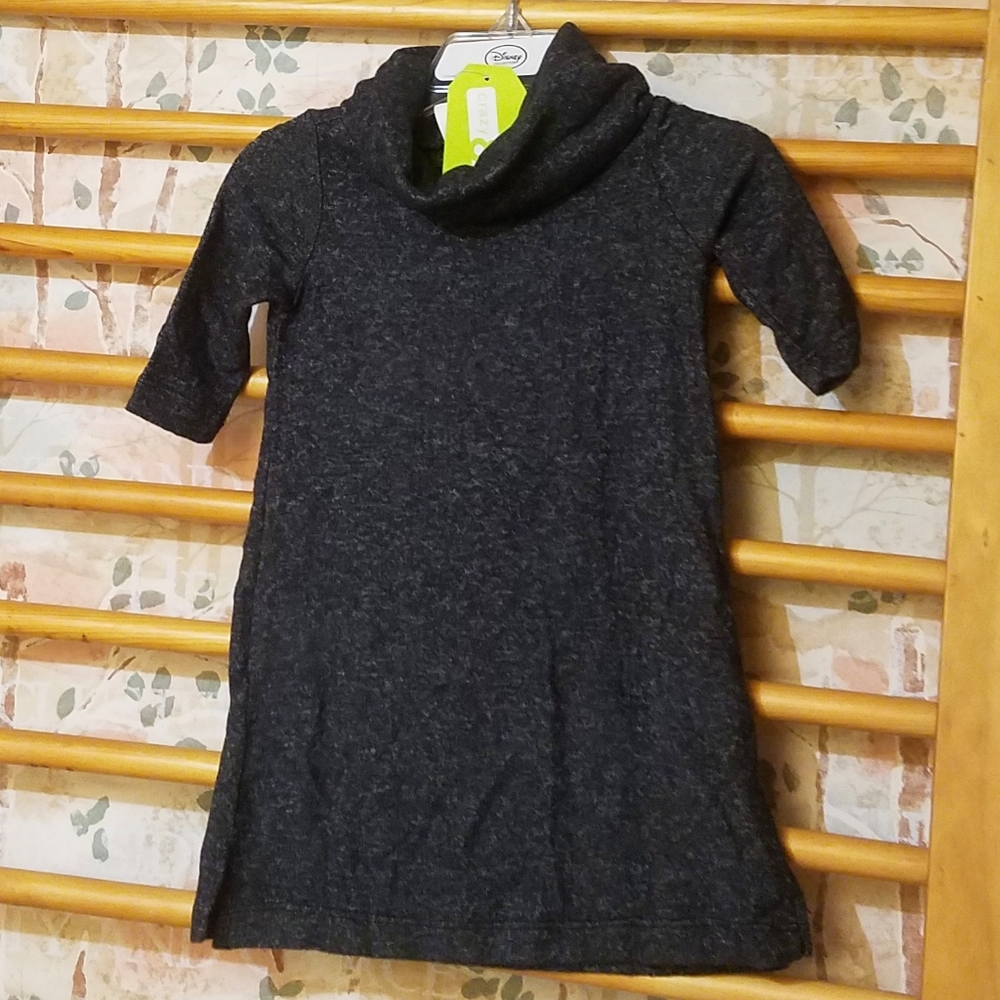 NWT Crazy 8 SOFTEST Sweater Dress 6-12 Girl Cowl